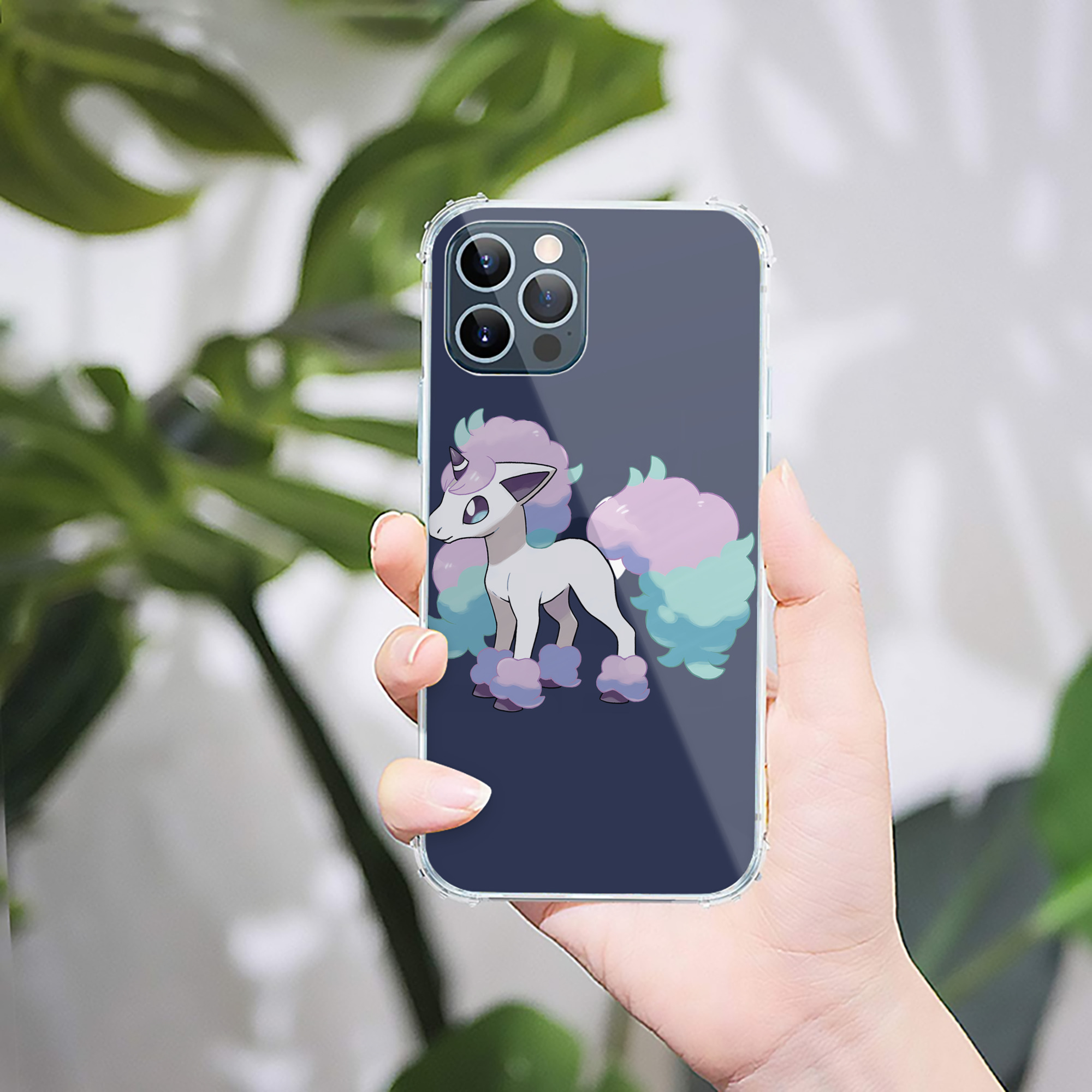 （画像用） ポケットモンスター Pokémon 【iPhone 12シリーズ対応】透明スマホケース（クリアソフトケース）